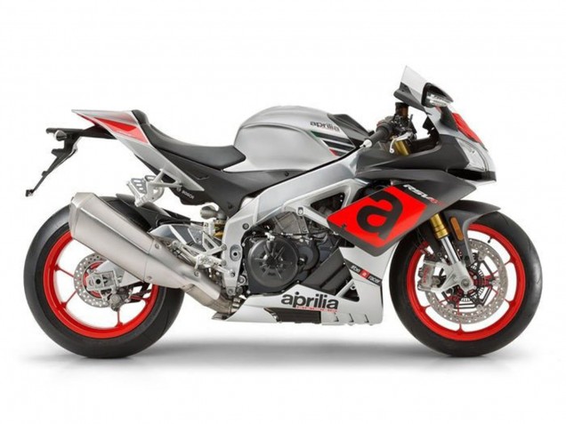 2016-2020 Aprilia RSV4 1000 Motorcycle Fairings - Silver Red Black UK