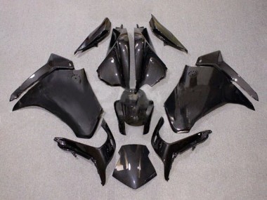 2010-2014 Honda VFR 1200 Motorcycle Fairings - Black Carbon Fiber UK