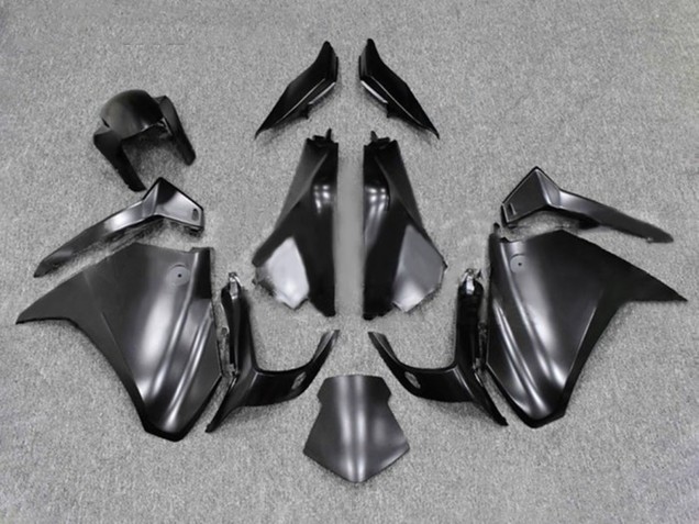 2010-2016 Honda VFR 1200 Motorcycle Fairings - Matte Black Glossy Black UK