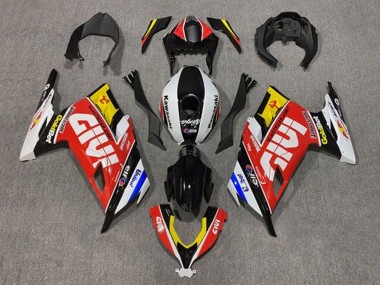 2013-2024 Kawasaki EX300 Motorcycle Fairings - White Red Yellow Blue Black Givi UK