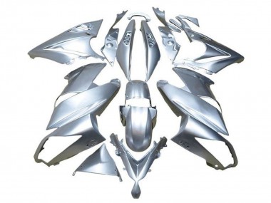 2009-2011 Kawasaki Ninja 650 EX650 Motorcycle Fairings - Silver UK