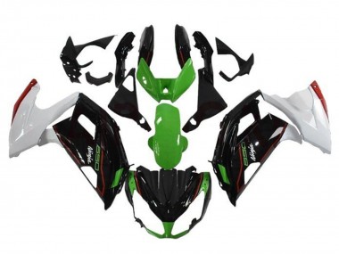 2012-2016 Kawasaki Ninja 650 EX650 Motorcycle Fairings - Green Black White Red UK