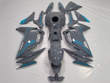 2020-2024 Kawasaki Ninja 650 EX650 Motorcycle Fairings - Grey Blue UK