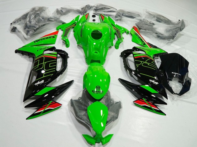 2020-2025 Kawasaki Ninja 650 EX650 Motorcycle Fairing - Green Red Black White UK