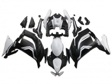 2020-2024 Kawasaki Ninja 650 EX650 Motorcycle Fairings - White Matte Black UK
