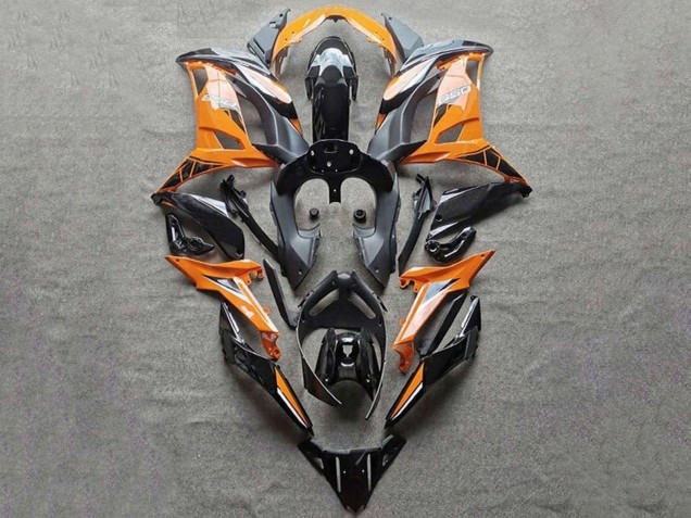 2020-2025 Kawasaki Ninja 650 EX650 Motorcycle Fairings - Orange Black UK