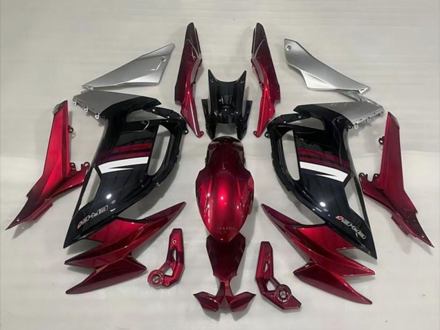 2020-2025 Kawasaki Ninja 650 EX650 Motorcycle Fairings - Red Silver White Black UK