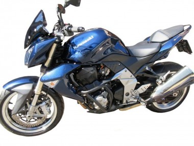2007-2009 Kawasaki Z1000 Motorcycle Fairings - Blue Silver UK