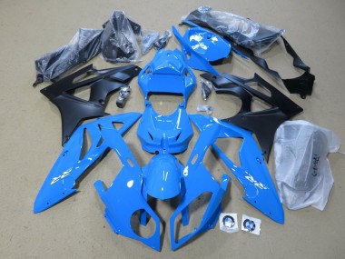 2009-2014 BMW S1000RR Bike Fairings - Blue Matte Black UK
