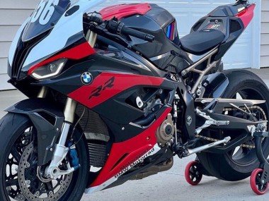 2019-2022 BMW S1000RR Motorcycle Fairings - Red Black White UK