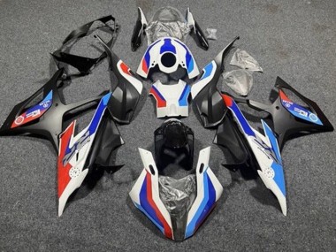 2019-2022 BMW S1000RR Motorcycle Fairings - White Blue Matte Black Red UK
