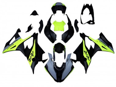 2019-2022 BMW S1000RR Motorcycle Fairings - Matte Black Grey Neon Yellow UK