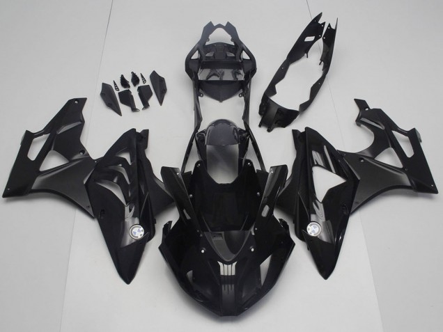 2019-2022 BMW S1000RR Motorcycle Fairings - Black Matte Black UK