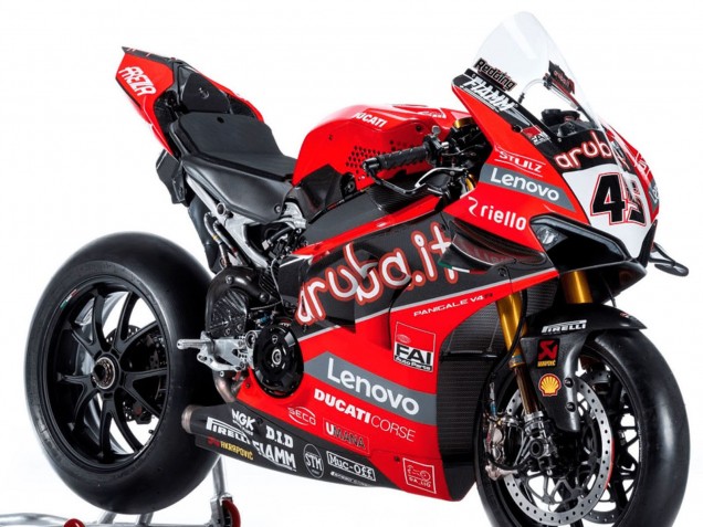 2018-2019 Ducati Panigale V4 V4S Motorcycle Fairings - Red Black White Aruba UK