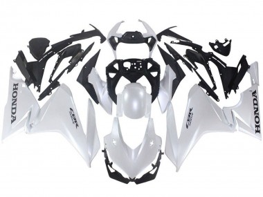 2019-2021 Honda CBR500R Motorcycle Fairings - White UK