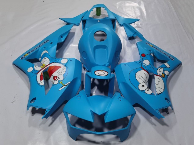 2013-2026 Honda CBR600RR Motorcycle Fairings - Light Blue Doraemon UK