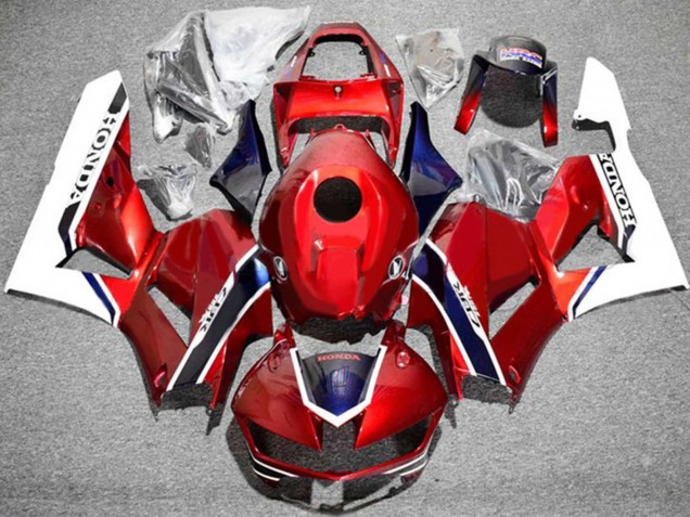 2013-2026 Honda CBR600RR Motorcycle Fairings - White Red Blue UK