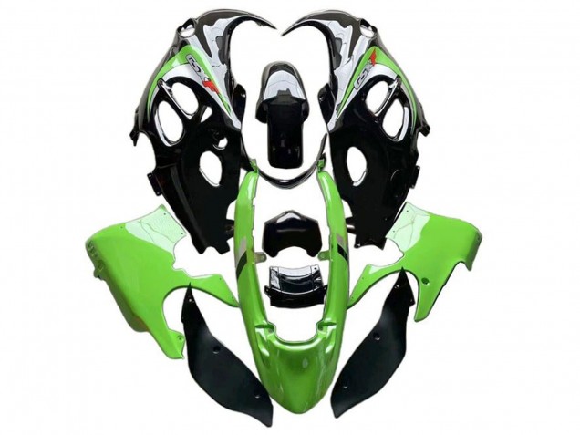 2004-2006 Suzuki GSX600F/GSX750F Motorcycle Fairings - Green Black UK