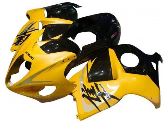 1996-2007 Suzuki GSXR 1300 Hayabusa Motorcycle Fairings - Yellow Black UK