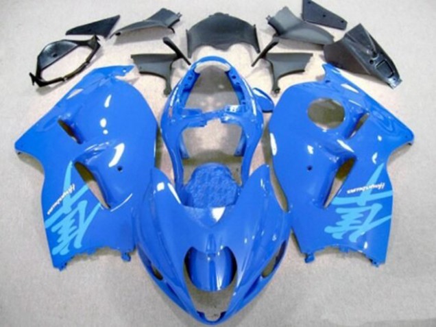 1996-2007 Suzuki GSXR 1300 Hayabusa Motorcycle Fairings - Blue Light Blue UK