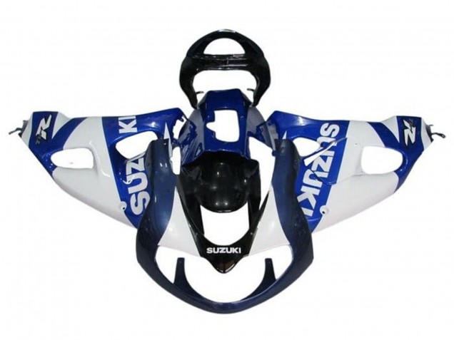 1998-2003 Suzuki TL1000R Motorcycle Fairings - White Blue Black UK