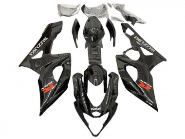 2005-2006 Suzuki GSXR 1000 Motorcycle Fairings - Glossy Black Red Grey UK