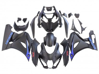 2017-2025 Suzuki GSXR1000 Motorcycle Fairings - Matte Black Blue UK