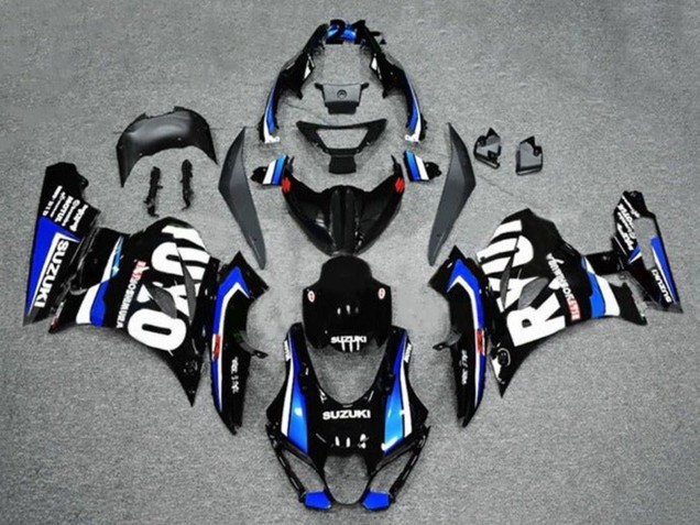 2017-2025 Suzuki GSXR1000 Motorcycle Fairings - Black Blue White UK