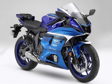 2021-2024 Yamaha YZF R7 Motorcycle Fairings - Matte Blue Matte Light Blue UK