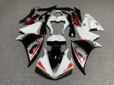 2012-2014 Yamaha YZF 1000 R1 Motorcycle Fairing - White Red Black UK