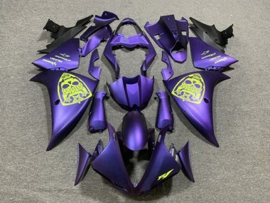 2012-2014 Yamaha YZF 1000 R1 Motorcycle Fairings - Purple Neon Yellow UK