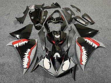 2012-2014 Yamaha YZF 1000 R1 Motorcycle Fairings - Glossy Black White Red Shark UK