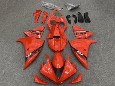 2012-2014 Yamaha YZF 1000 R1 Motorcycle Fairings - Red Black UK