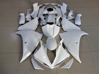 2012-2014 Yamaha YZF 1000 R1 Motorcycle Fairings - White UK