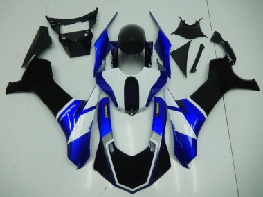 2015-2019 Yamaha YZF 1000 R1 Motorcycle Fairings - Blue White Black UK