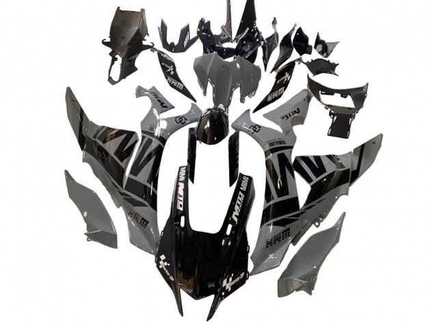 2020-2025 Yamaha YZF 1000 R1 Motorcycle Fairings - Grey Black UK