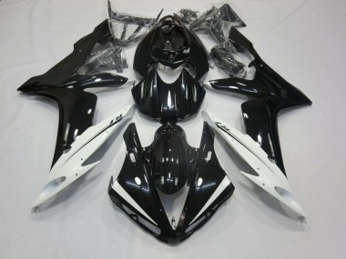 2004-2006 Yamaha YZF 1000 R1 Motorcycle Fairings - Glossy Black White UK