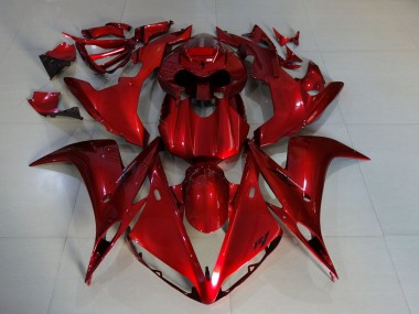 2004-2006 Yamaha YZF 1000 R1 Motorcycle Fairings - Candy Red UK