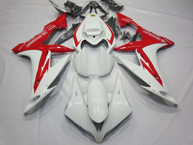 2004-2006 Yamaha YZF 1000 R1 Motorcycle Fairings - White Red UK