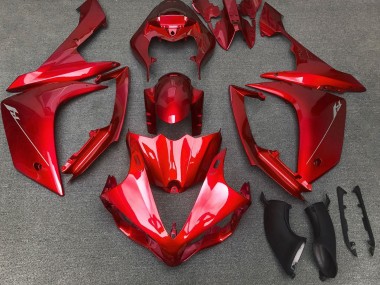 2007-2008 Yamaha YZF 1000 R1 Motorcycle Fairings - Red UK