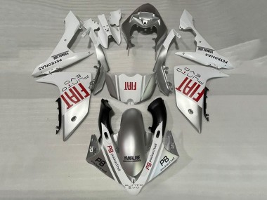 2007-2008 Yamaha YZF 1000 R1 Motorcycle Fairings - Silver White Red Fiat UK