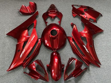 2008-2016 Yamaha YZF R6 Motorcycle Fairings - Red UK