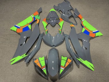 2008-2016 Yamaha YZF R6 Motorcycle Fairings - Nardo Grey Neon Green Color Wheel UK