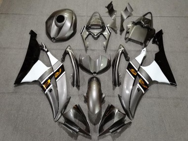 2008-2016 Yamaha YZF R6 Motorcycle Fairings - Silver White Gold Black UK