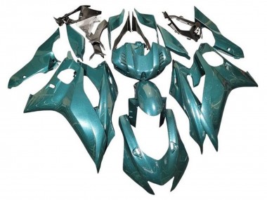 2017-2025 Yamaha YZF R6 Motorcycle Fairings - Metallic Teal Green UK