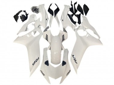 2017-2025 Yamaha YZF R6 Motorcycle Fairings - Pearl White UK