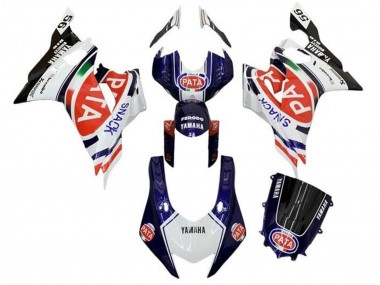 2017-2025 Yamaha YZF R6 Motorcycle Fairings - White Blue Red Black Pata UK
