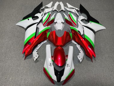 2017-2025 Yamaha YZF R6 Motorcycle Fairings - White Neon Green Red Black UK