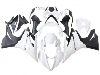 2013-2016 Triumph Daytona 675 Triple Motorcycle Fairings - White Matte Black UK
