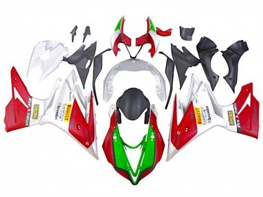 2013-2016 Triumph Daytona 675 Triple Motorcycle Fairings - White Red Green UK